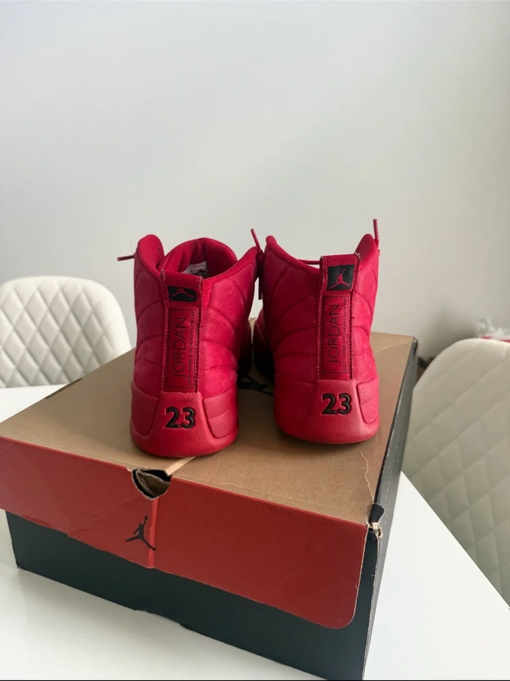 Jordan 12 Men’s Gym Red size 12 slightly used.
